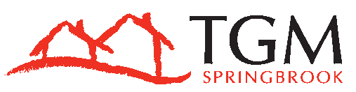 This image shows the logo of TGM Springbrook in Aurora, IL.